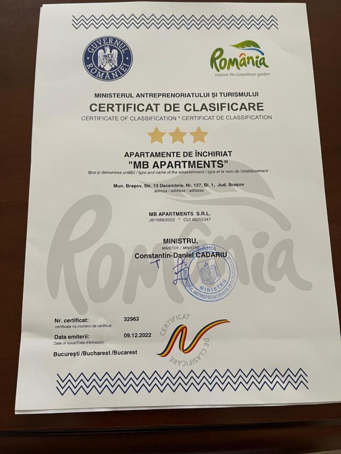 Mb Apartments 2 Braşov Eksteriør bilde